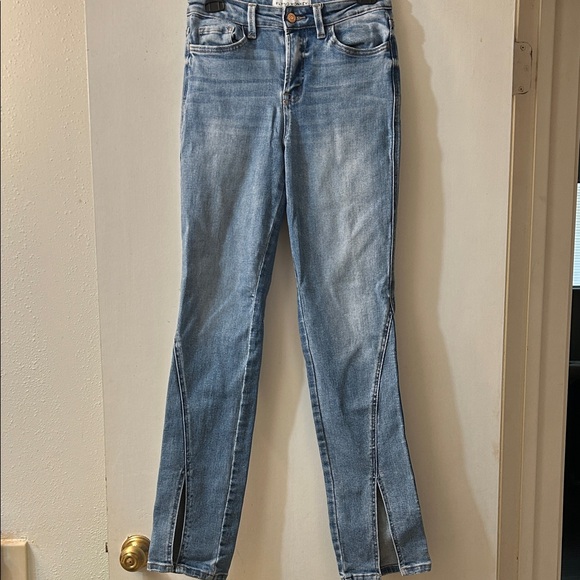Flying Monkey Light Blue Straight Leg Jeans - Picture 1 of 1